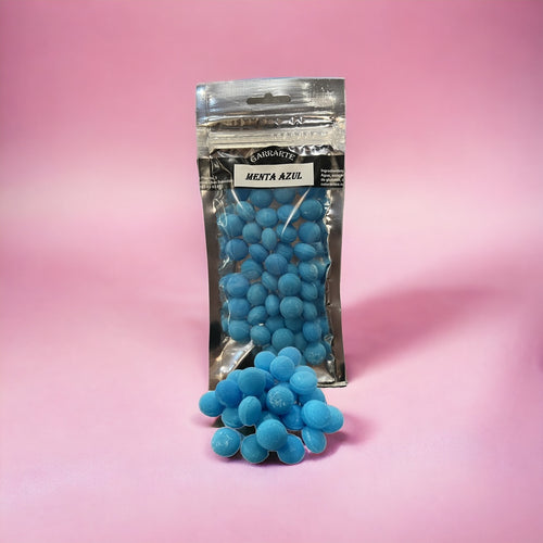 Caramelos Naturales de Menta Azul