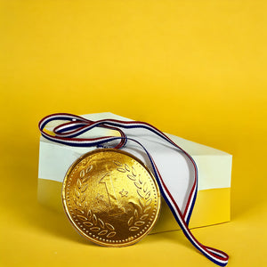 Medalla de chocolate