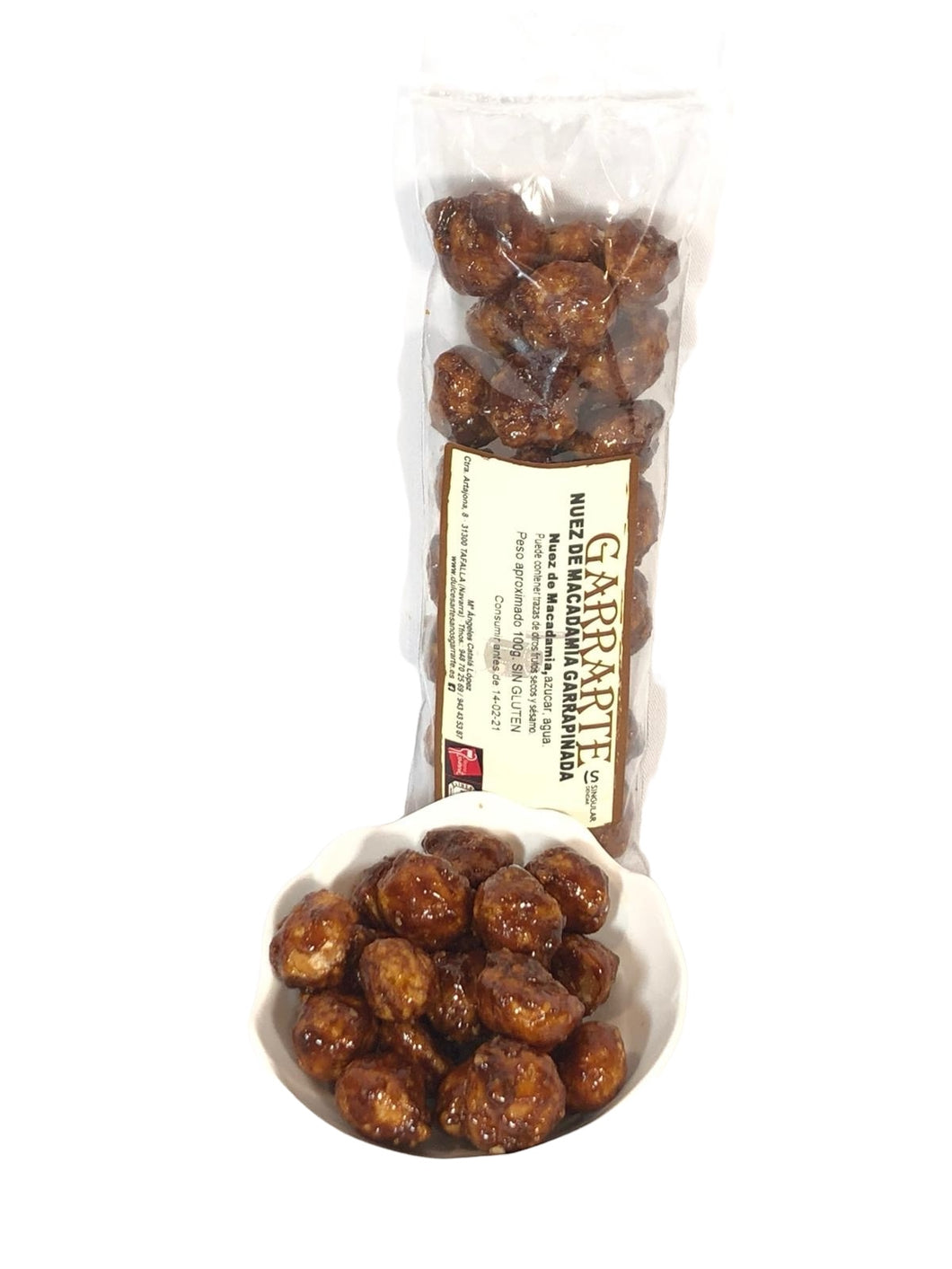 Nuez de Macadamia: Una Delicia Centenaria de la Cuarta Generación de Confiteros(bolsa de 100gr)