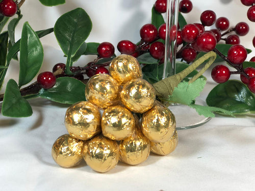 Racimo de uvas de chocolate