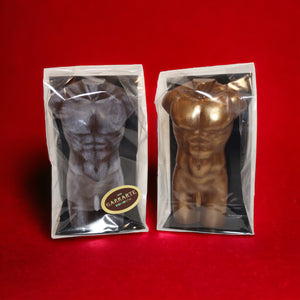 Busto Mujer y de Hombre en chocolate