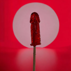 Pene de caramelo tradicional.
