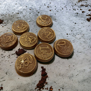 Billete de 1000€ de chocolate