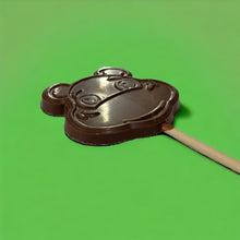Cargar imagen en el visor de la galería, Piruleta de chocolate en forma de rana