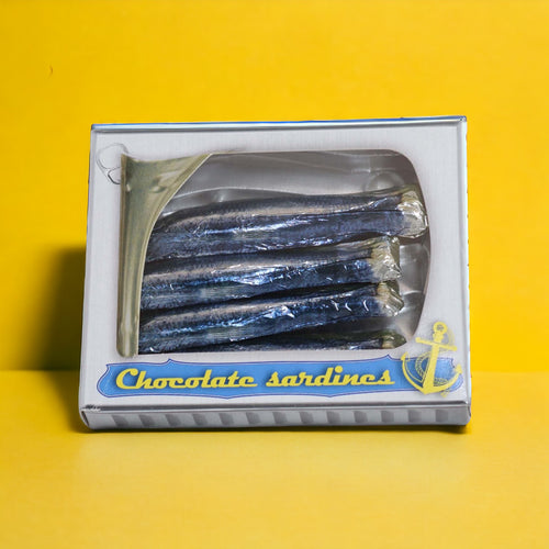 Sardinas de chocolate