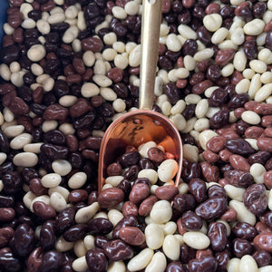 Pipas de girasol con chocolate