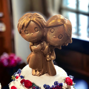 Novios de chocolate