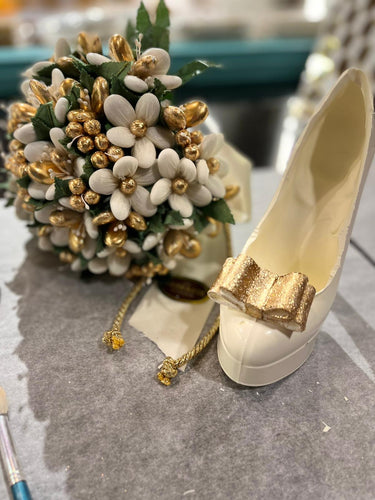 Ramo de novia (Grajeado de chocolate con leche)