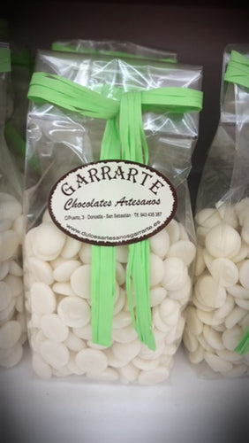 Gotas de chocolate blanco