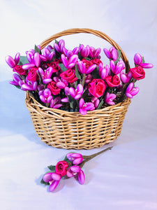 Bouquet romántico - Flores de chocolate