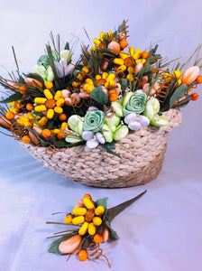 Bouquet Girasol - Flores de chocolate