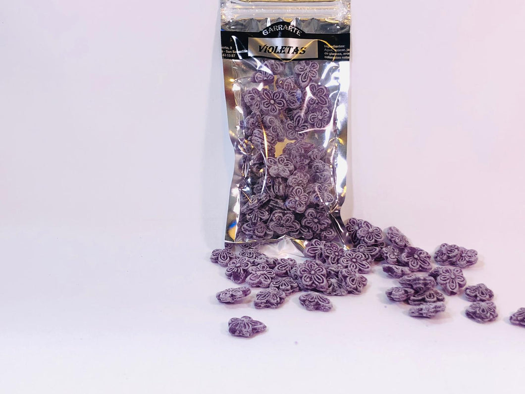 Caramelos Naturales de violeta